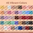thumbnail image 2 of Kit de esmaltes de uñas en gel Lavanda Violets con luz UV, 45 colores, 2 of 9