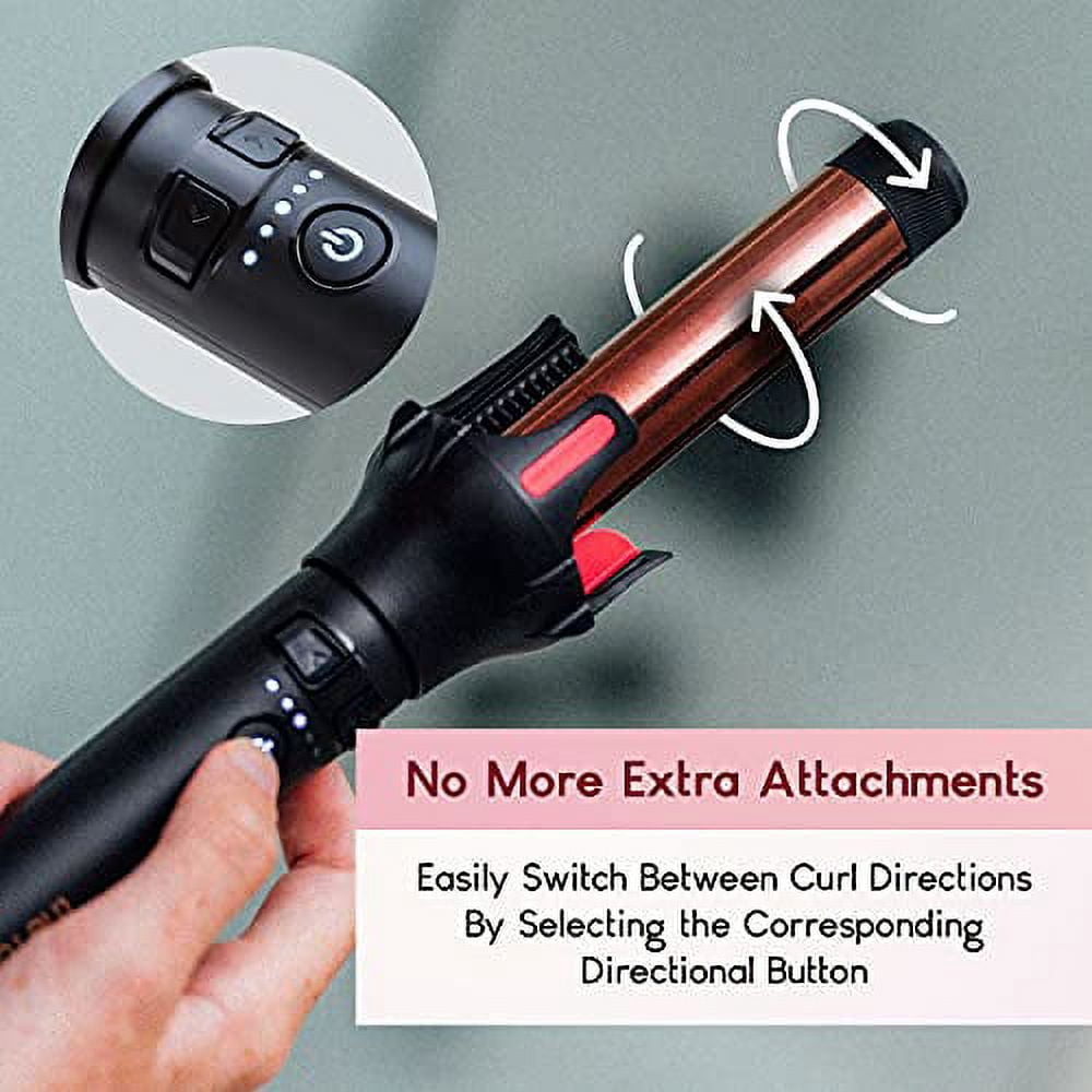 The Farrah Automatic Hair Curling Iron Wand 1 Inch