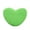 A Green, variant on Heart Shaped Throw Pillow, Pink Soft Plush, 7.9 Inch 1 Piece Valentines Day Decorative Cushion, for Sofa Bed Living Room Bedroom Valentines Gift for Girlfriend Family Couple Romantic Party Supplies