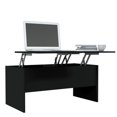 thumbnail image 2 of vidaXL Coffee Table Black 102x50.5x46.5 cm Engineered Wood, 2 of 5