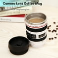 thumbnail image 3 of Lente de cámara Taza de café Foto Taza de café Cámara de acero inoxidable TFixol Taza de la lente de la cámara, 3 of 7