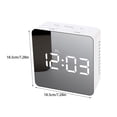 thumbnail image 3 of Bearachild Despertador con pantalla digital de , reloj despertador para sala de estar de Hotel, detección de luz automática ajustable, alarmas Electrodomésticos Luz azul tipo 1, 3 of 6