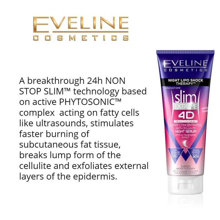 Eveline Cosmetics Night Lipo Shock Concentrated Cellulite Cream (8.8 fl oz)