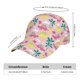 thumbnail image 2 of Fotbe Dinosaur Gorro Clásico de Béisbol, Gorra Ajustable con Broche Snapback, Gorro de Exterior de Algodón Suave, 2 of 6