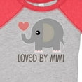 thumbnail image 4 of Inktastic Loved by My Mimi Grandchild Boys or Girls Baby Bodysuit, 4 of 5