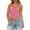 Pink, variant on Rdhnmea Women's Summer Lace Cami Tops Sleeveless Ruched Front Camisole