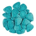 thumbnail image 4 of Exotic Plectrums - Turquoise Stone Guitar Or Bass Pick - 3.0 mm Ultra Heavy Gauge - 351 Shape - Specialty Handmade Stone Exotic Plectrum - 3 Pack, 4 of 5