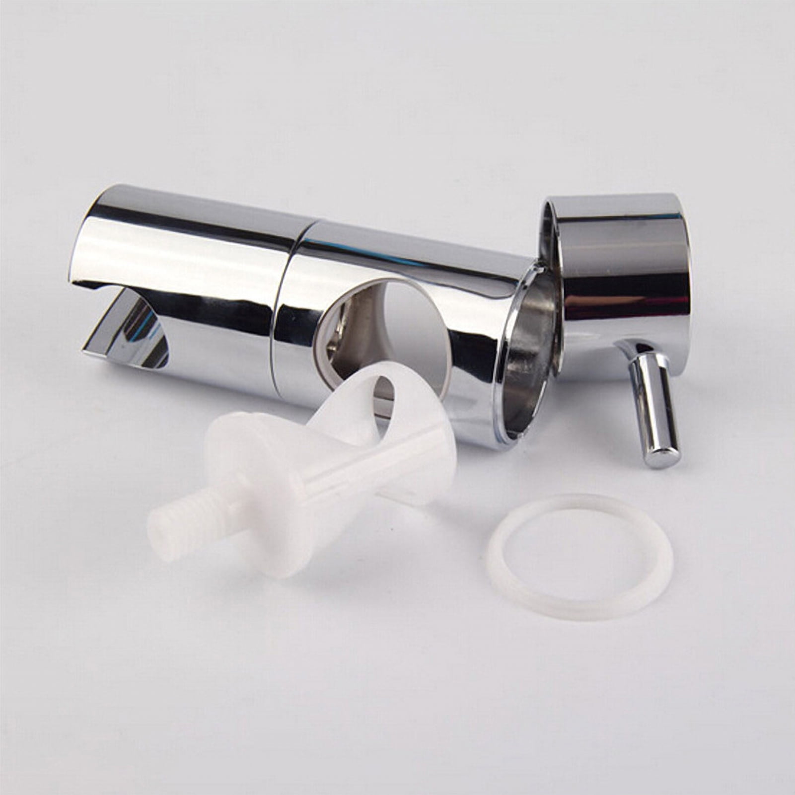 Pommeau De Douche Réglable Noir Mat Pour Barre Coulissante, Support De Douche Universel 20-25 Mm, Support De Guidage De Tête De Tête Support De Support De Rotation à 360 Degrés Pour Pulvérisateurs