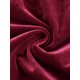 thumbnail image 5 of INSPIRE CHIC Pantalones Largos De Terciopelo Con Corazones De Cintura Elástica Alta Para Mujer Borgo?a XL, 5 of 5