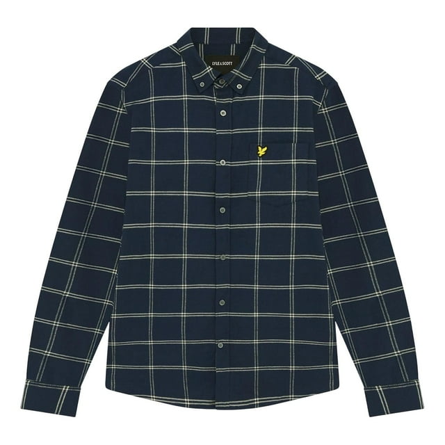 Lyle & Scott Mens Windowpane Check Shirt