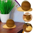 thumbnail image 1 of TIMIFIS Couple Couple Snail Solid Wood Cup Mat Gift Home Tea Cup Mat Coffee Cup Mat Slip Thermal Insulation Mat Meal Mat Set Coffee Cups Kitchen Gadgets, 1 of 8