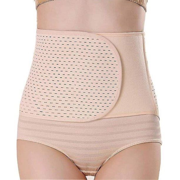 Postpartum Belly Wrap Belt Band Abdominal Binder Post Pregnancy Postnatal  After Birth Breathable Elastic Postpartum Support Adjustable 