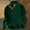 E-507Dark Green, variant on Mens Pullover Long Sleeved Stand Collar Color Block Buttons Comfortable Fashion Warm Jacket For Autumn Winter Daily Wear Army Green L