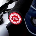 thumbnail image 4 of 1 par de empuñaduras de manillar de bicicleta, tapas de manillar de aleación de aluminio, tapón de extremo rojo kusrkot Tapones de extremo de manillar, 4 of 8