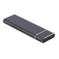 thumbnail image 2 of Titular De Disco Duro M.2 NGFF SSD a USB 3.1 Tipo-C Convertidor Adaptador Caja Caja (Negro), 2 of 8