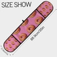 thumbnail image 3 of Yayeee Double Oven Mitt Kitchen Heat Resistant Baking 35" x7" Quilted Glove, Pink Doughnuts, 3 of 6