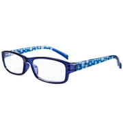 EYEGUARD Reading Glasses 4 Pair Spring Hinge Readers Fashion Women Glasses +1.50