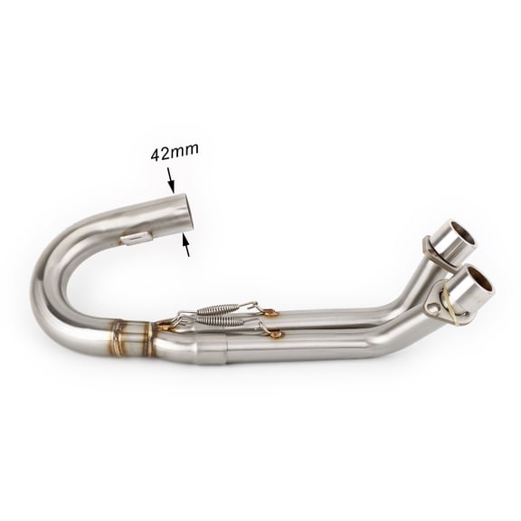 For Yamaha Rhino 660 2004 2005 2006 2007 YXR 660 YXR660 OEM 5UG-E4611-01-00 ATV Escape Slip-on Motorcycle Exhaust Head Link Pipe