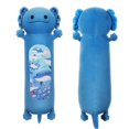 thumbnail image 1 of Almohada corporal de peluche Axolotl HAIJUNYA, 91 cm, color azul, 1 of 8