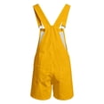 thumbnail image 6 of EliteGoogv Mens Overalls Summer Outdoor Solid Color Loose Fit Adjustable Straps Jumpsuit For Men Casual Lightweight Daily Wear Pants Yellow XS, 6 of 9