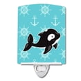 thumbnail image 1 of Carolines Treasures BB8602CNL Whale & Anchors Ceramic Night Light, 1 of 1