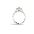thumbnail image 3 of 1 Carat T.W. Diamond 10kt White Gold Double Halo Engagement Ring Set, 3 of 5