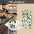 thumbnail image 5 of Yayeee Duplex Wall Plate 1-Gang 4.5"x2.7" Home Receptacle Light Switch Decorative Outlet Cover, Green Floral, 5 of 7