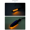 thumbnail image 2 of 2X DIY Custom Version Electric Bike 24V/36V/48V Headlight Front Rear Turn Signal Light Ebike Conversion Kits,B,2 x Electric Bike light set,Photo color, 2 of 8