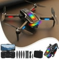 thumbnail image 2 of TZYUDK FPV Drones with Camera for Kids Adults Brushless Motor 2.4G RC Quadcopter with Altitude Hold Obstacle Avoidance LED Lights ESC Remote Control Black Plastic, 2 of 8