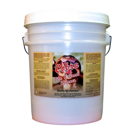 Cobra Floor Tile & Grout Cleaner - 5 gallon pail (Best Steam Cleaner Tile Floor Grout)