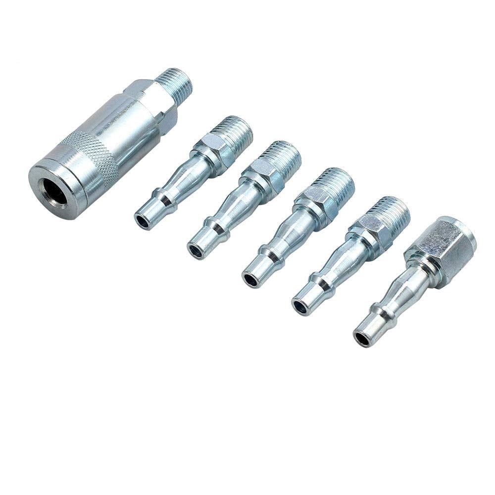 8 x Air Line Quick Coupling 1/4" BSP Female Connector Tool Coupler Hose Fitting 