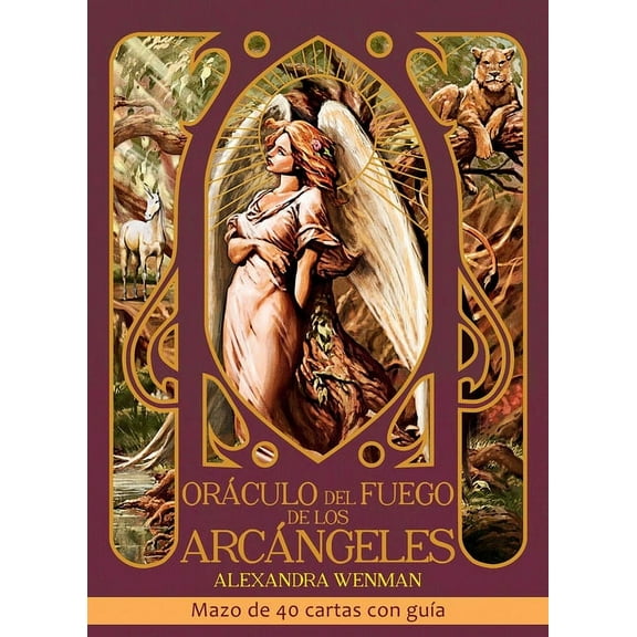 Oráculo del fuego de los arcángeles : Mazo de 40 cartas con guía (Cards)