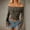 Khaki, variant on Huaizzzy Womens Leopard Print Top Off The Shoulder Trim Mesh Crop Tops T Shirt Woman Shirts Short Sleeve Womens Long Tee Shirt Womens Long Top Pack of Long Sleeve T Shirt Women Womens T Shirt Loose