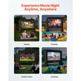 thumbnail image 6 of VEVOR 15FT Inflatable Movie Screen, Inflatable Projector Screen with Portable Storage Bag, 16:9 Easy Set Up Movie Projection for Outdoor Backyard, Home Theater, Theme Party, 6 of 9