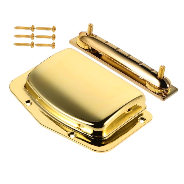 Raindrops Universal Electric Guitar Bridge Cover Metal Plate Impact Resistant Bridge Protection