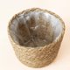 thumbnail image 4 of (3 paquetes) Cesta para plantas de césped, maceta para flores marinas, caché para decoración interior y exterior, cubierta para maceta, contenedores para plantas, Natural, 4 of 4