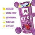 thumbnail image 3 of RYSE Fuel Energy Drink - Kool-Aid Grape - Sugar Free - 16 fl oz (12-Pack), 3 of 7