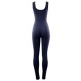 thumbnail image 3 of FashionMille Women Sleeveless Regular Slim Fit Sexy Catsuit Solid Color Sports Jumpsuit Bodycon Rompers, 3 of 5