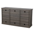 thumbnail image 6 of FESTIVO 54 in. Weathered Gray Oak Sliding Doors TV Stand for TVs up to 60 in., 6 of 7