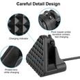 thumbnail image 6 of Protable Charging Station for Meta Wayfare/Skyler/Headliner, Travel Charging Dock with Cable and Charging Adapter, White, 6 of 7