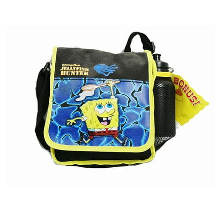 Lunch Bag - Spongebob - Jelly Fish (w/ Water Bottle) New Boys Gifts (Best Lunch Bags For Fitness)