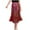 B-Red, variant on Zwiiyzr 2025 Sequin Long Skirt for Girls 3-16Y Toddler & Kids Sparkle A-Line Dance Midi Skirts Black