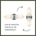 thumbnail image 3 of WV334215PNAR-Alora Lighting-Valencia - 2 Light Bath Vanity-15 Inches Tall and 3.63 Inches Wide-Polished Nickel Finish, 3 of 7