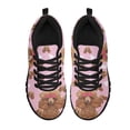 thumbnail image 1 of Nuevos zapatos vulcanizados unisex con diseño de bulldog dorado para otoño e invierno, calzado clásico antideslizante con absorción de impactos para caminar, 1 of 6