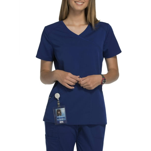 Download Scrubstar - Scrubstar Women's Premium Rayon Mock Wrap ...