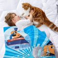 thumbnail image 2 of Sheriff Labrado anti-pilling, suave, ligera, esponjosa y acogedora de lujo para hogar y cocina – Perfecta para niños y adultos,80X120cm, 2 of 6