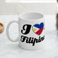thumbnail image 4 of CafePress - I Love My Filipina Wife Mug - 11 oz Ceramic Mug - Novelty Coffee Tea Cup, 4 of 6