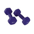 thumbnail image 4 of S SERENABLE 2 Pcs Haltères d'Exercice Musculation Antidérapants Entraînement à la Maison Poids à Main Violet, 4 of 9