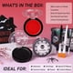 thumbnail image 3 of Kit de pintura facial y corporal UCANBE Goth White Foundation Black Red, 3 of 7