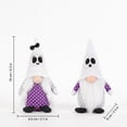 thumbnail image 2 of Halloween Gnome Witch Hat Decoration, Cute Plush Figurine for Party Table Decor, Seasonal Fall Shelf Sitter, Unique Halloween Home Decor for Holiday Gatherings, 2 of 6